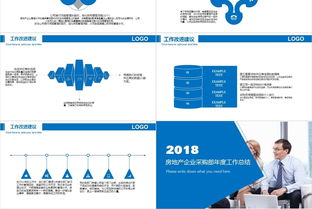 房地产企业采购部年度工作总结PPT模板下载 工作总结PPT大全 总结计划PPT编号 17482093